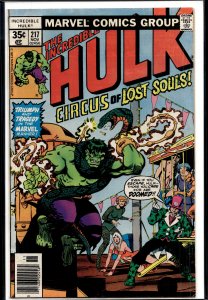 The Incredible Hulk #217 (1977) Hulk