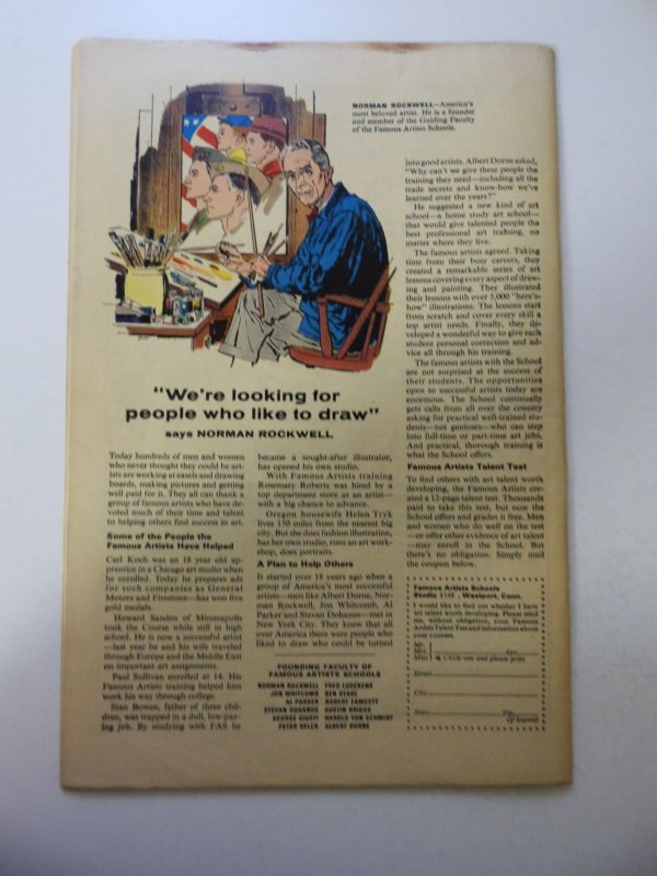 Fantastic Four #57 (1966) VG Condition moisture stain fc