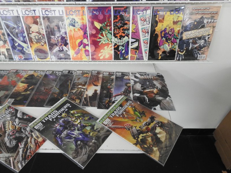 Huge Lot of 140+ Comics W/ ALL TRANSFORMERS!!! Avg. VF Condition!