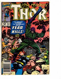 9 Mighty Thor Marvel Comic Books # 402 405 417 418 419 420 421 431 433 Hulk J275