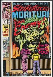 Strikeforce: Morituri #11 (1987) Strikeforce: Morituri