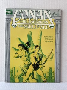 Marvel Graphic Novel Conan The Barbarian In The Skull Of Set 
