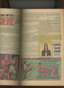 (1974) Daredevil #113: BRONZE AGE! KEY ISSUE! COMBINED SHIPPING! (4.5)