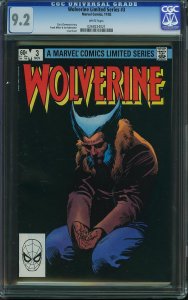 Wolverine #3 (1982) CGC 9.2 NM-