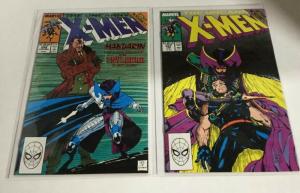 Uncanny X-Men 256 257 Nm Near Mint Psylocke Marvel