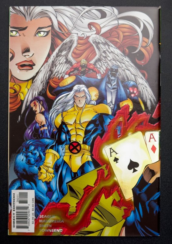 The Uncanny X-Men #350 (1997) - [KEY] Gambit's Trial Holofoil Cover...