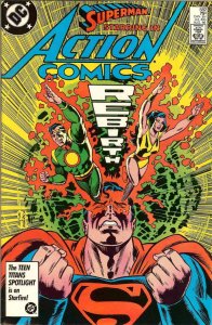 Action Comics #582 FN ; DC | Superman 1986 Rebirth