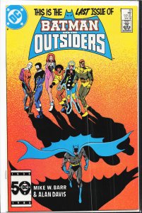 Batman and the Outsiders #32 (1986) Batman and the Outsiders