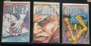 GRENDEL 16PC (VF)CAPTAIN ATOM ISSUE #2 INCLUDED, WAR CHILD, DEVIL'S LASH 1981-93