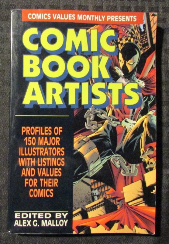 1993 COMIC BOOK ARTISTS by Alex G. Malloy FN+ 6.5 Attic Books Paperback 346pgs