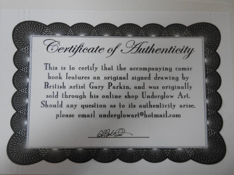 Empress #1 Signed by Gary Parkin W/ Certificate of Authenticity!