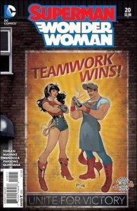 Superman/Wonder Woman 20-B Terry Dodson Bombshells Cover VF/NM