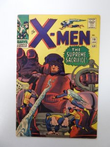 The X-Men #16 (1966) FN condition date stamp front cover