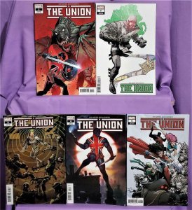 King in Black THE UNION #1 - 5 Variant Cover Set (Marvel, 2021)!