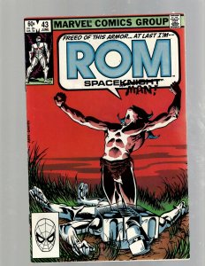 Lot of 14 ROM Marvel Comic Books #24 26 28 31 34 35 36 37 38 39 42 43 44 45 SB4