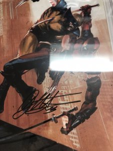Deadpool & Wolverine WWIII  (2024) # 1 (CGC 9.2) Signed Gabriele Dell'otto * War