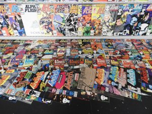 Huge Lot 200+ Comics W/ Punisher and Alpha Flight! Avg FN/VF Condition!
