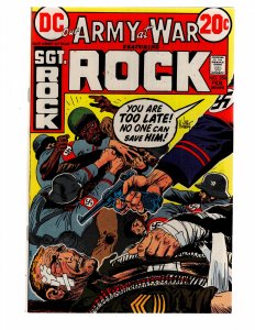 Our Army at War #254 (1973)  High Grade DC WAR CLASSIC !! / ID#573