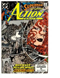 8 Action Comics DC Comics #630 631 640 643 644 645 646 647 Superman Lantern BH24