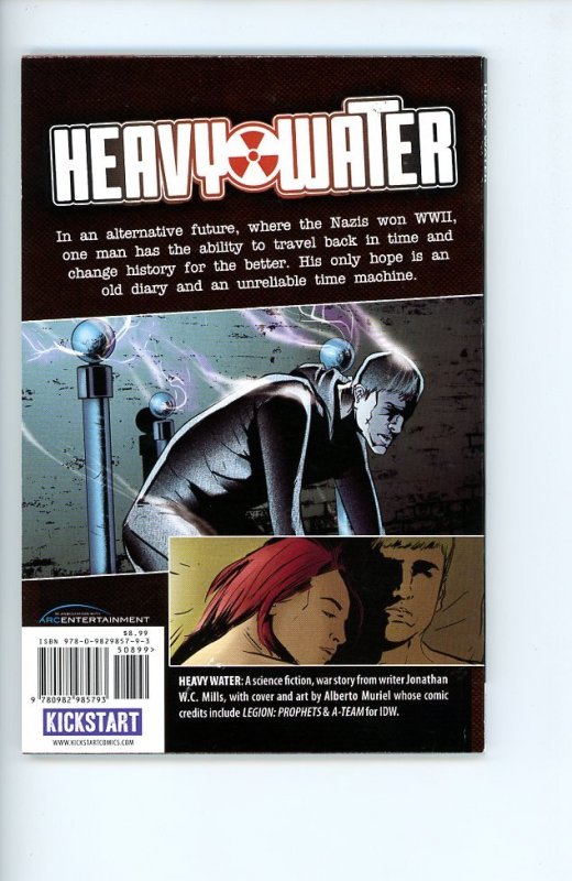 Heavy Water  VF  2011  Original Graphic Novel  Cool Alternate History Story!
