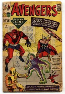 Avengers #2 - 1963 - Marvel - G+ - comic book