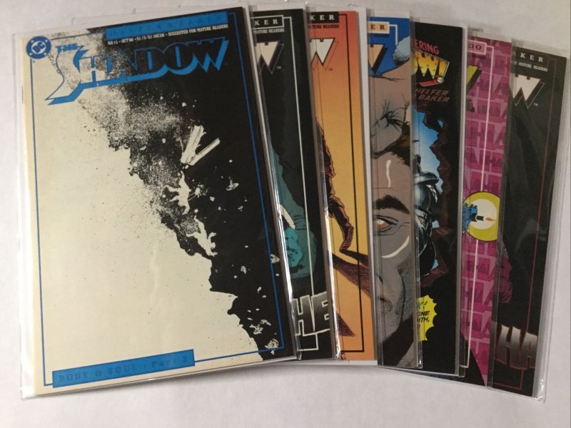 The Shadow 1-19 Annual 1 2 Lot Set Run Nm Near Mint Dc Comics