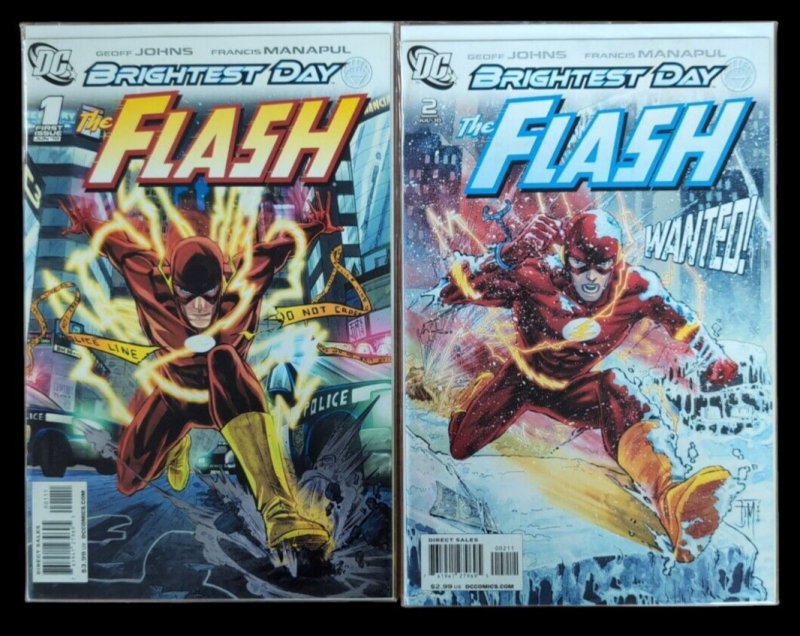 The Flash #1 2 3 4 5 6 7 8 9 10 11 12 Brightest Day Geoff Johns DC Comics