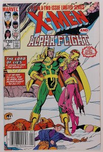 X-Men/Alpha Flight #2 (1986) NEWSSTAND