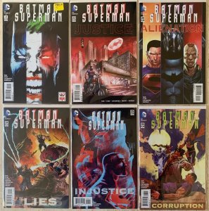 BATMAN/SUPERMAN 1-32 + 3.1 + ANNUALS 1-2 + VARIANTS | 2013-16 | 38 TOTAL COMICS