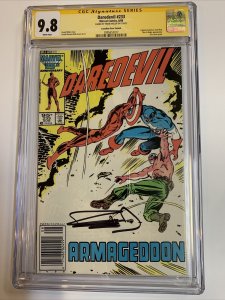 Daredevil (1986) # 233 (CGC SS 9.8) Signed Miller | Canadian Price CPV |Census=1