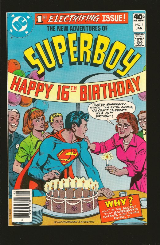 DC Comics The New Adventures of Super-Boy 16th Birthday Vol 1 No 1 January 1980