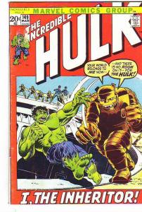 Incredible Hulk #149 (Mar-72) FN Mid-Grade Hulk