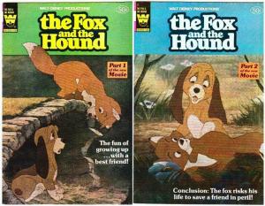 FOX & THE HOUND (WHITMAN) 1-2  COMPLETE movie adapt.