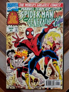 Marvel Team-Up #1-3 (1997) Spider-Man, Generation-X, Hercules, Sandman VF 8.0