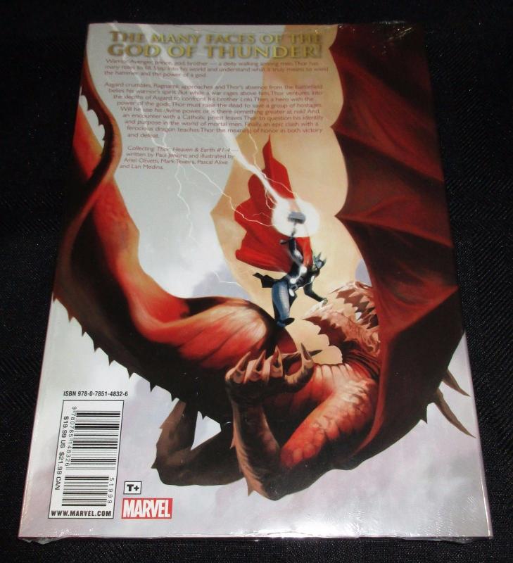 Thor Heaven & Earth Hardcover Graphic Novel (Marvel) - New/Sealed!