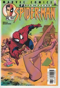 Peter Parker: Spider-Man #43 (2002)   Spidey vs Sandman on MTV ?