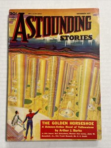 Astounding Stories Pulp November 1937 Volume 20 #3 VG/F