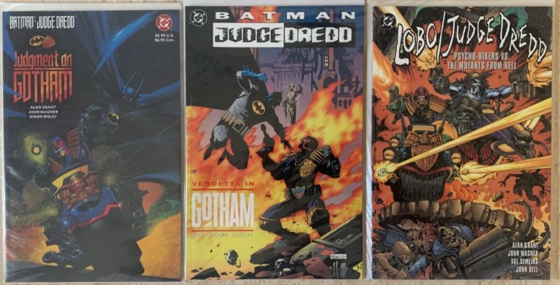 BATMAN/JUDGE DREDD: JUDGMENT ON GOTHAM + VENDETTA IN GOTHAM + LOBO/JUDGE DREDD