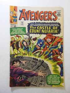 The Avengers #13 (1965) VG Condition ink fc
