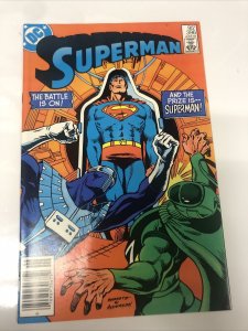 Superman (1984) # 396 (NM) Canadian Price Variant • CPV • Joey Cavalieri • DC