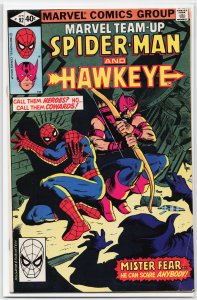 Marvel Team-Up #92 (1980) Hawkeye [Key Issue]