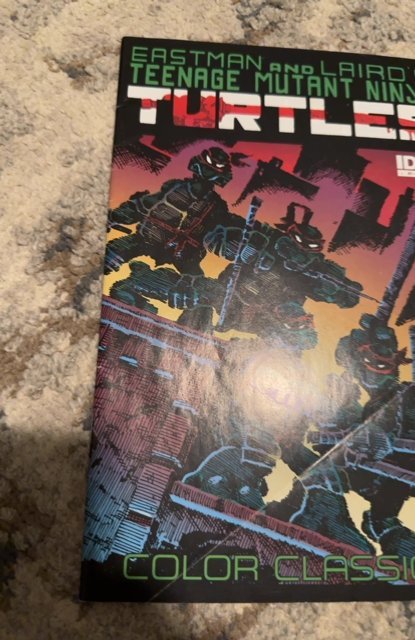 Teenage Mutant Ninja Turtles #1 Color Classics Cover 2012 see description