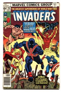 Invaders #20 - 1977 - Marvel - G/VG - comic book