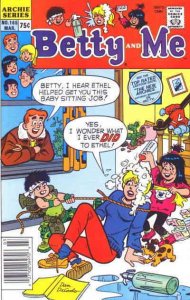 Betty And Me #165 FN ; Archie | March 1988 Babysitter