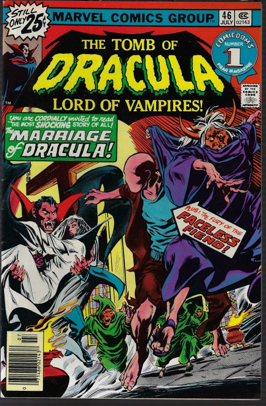 Tomb of Dracula #46 (Marvel, 1976) VF