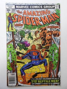 The Amazing Spider-Man #166 (1977) VG/FN Condition! ink on bc