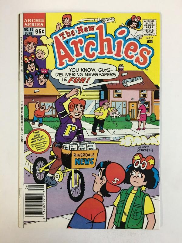 NEW ARCHIES (1987-1990)15 VF-NM Jun 1989 COMICS BOOK