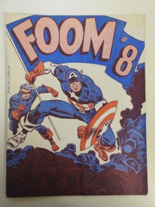 FOOM #8 (1974) W/Captain America!! Beautiful Fine/VF Condition!