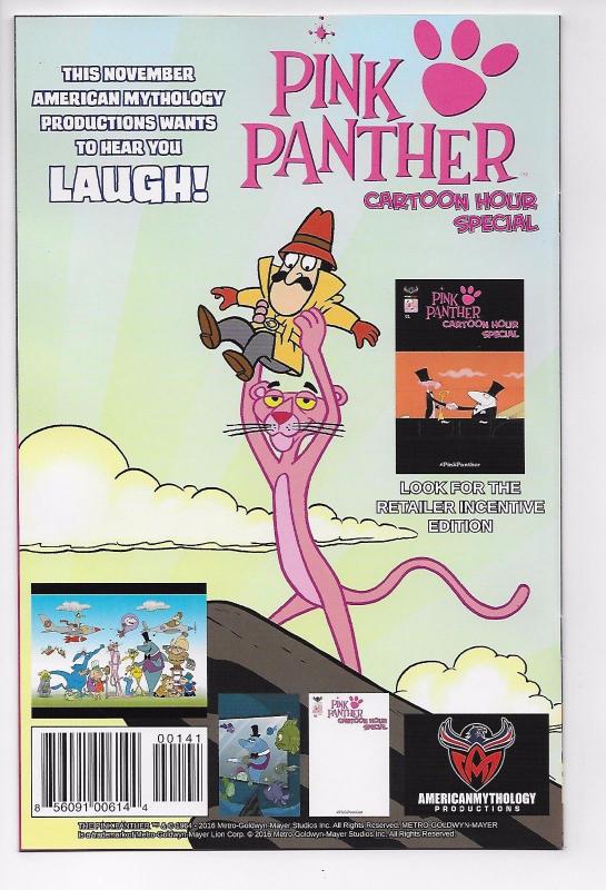 Pink Panther Trick or Pink #1 - 1:3 Pink Holidays Variant (AMP, 2016) - New (NM)