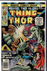 Marvel Two-in-One #23 (1977) The Thing